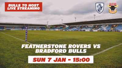 BULLS TO FACE FEATHERSTONE IN PRE-SEASON