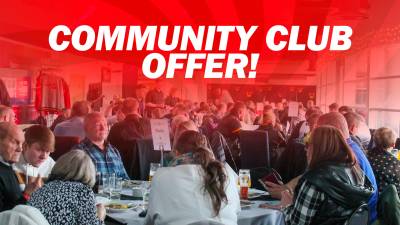 EXCLUSIVE COMMUNITY CLUB OFFER!