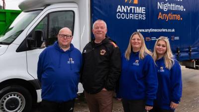 ANYTIME COURIERS RENEW PARTNERSHIP WITH BULLS