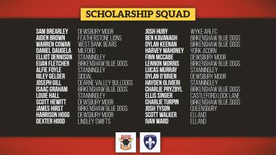 SCHOLARS SQUAD FOR TRINITY CLASH
