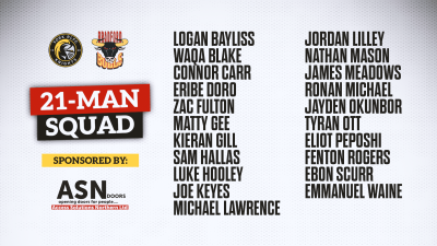 NOBLE NAMES ASN DOORS 21-MAN SQUAD FOR YORK
