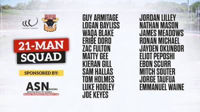 NOBLE NAMES ASN DOORS SQUAD FOR WIDNES CLASH
