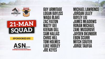 NOBLE NAMES ASN DOORS SQUAD FOR BRONCOS CLASH