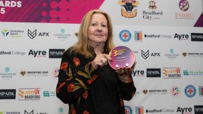 SUE CATER NOMINATED FOR TACKLE IT AWARD