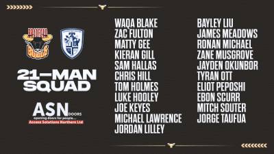 NOBLE NAMES ASN DOORS SQUAD FOR PLAY OFF ELIMINATOR