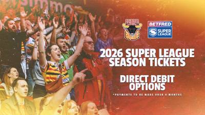 2026 SEASON TICKET DIRECT DEBIT DETAILS
